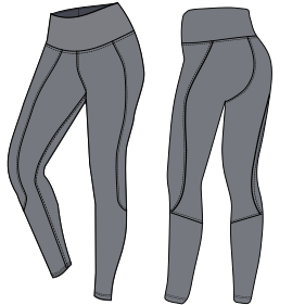 Fashion sewing patterns for LADIES Trousers Leggings 7919